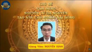 Khóa 7 Buổi 36 - Lớp Học Văn Hóa Cội Nguồn