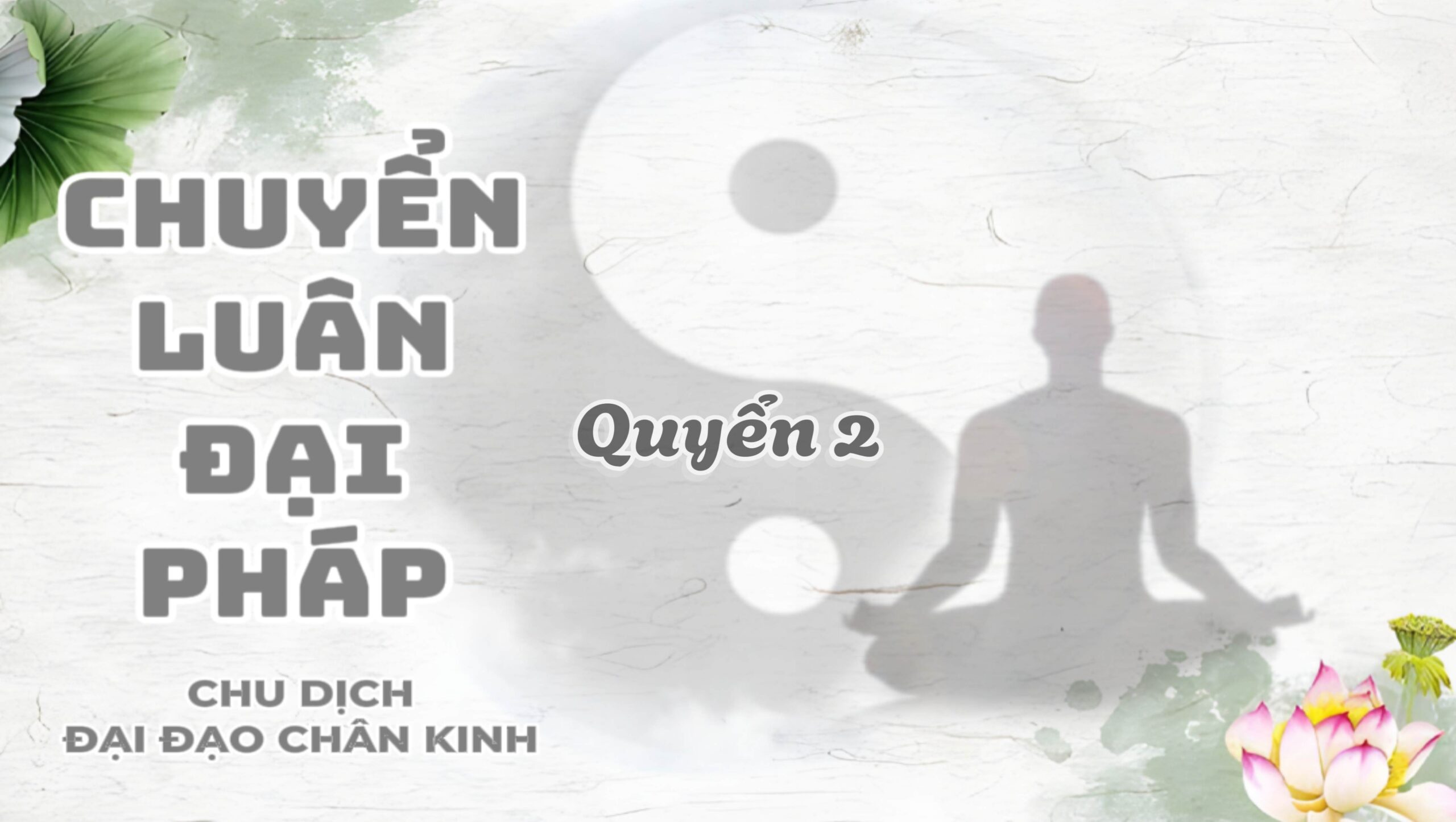 CHUYỂN LUÂN ĐẠI PHÁP CHU DỊCH ĐẠI ĐẠO CHÂN KINH QUYỂN 2