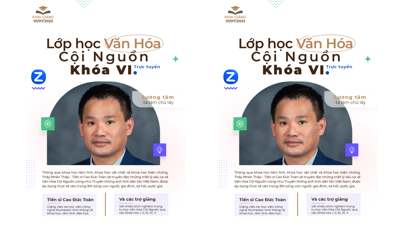 LỚP HỌC VĂN HÓA CỘI NGUỒN KHÓA 6