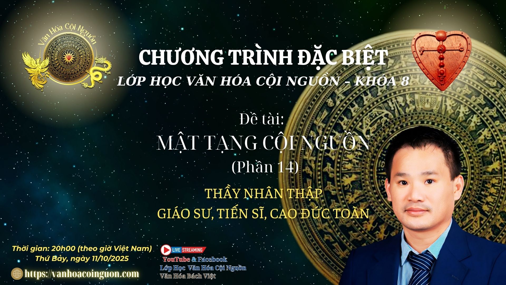 Khóa 8 Buổi 29: Mật Tạng Cội Nguồn Phần 14 – GV Thầy Nhân Thập